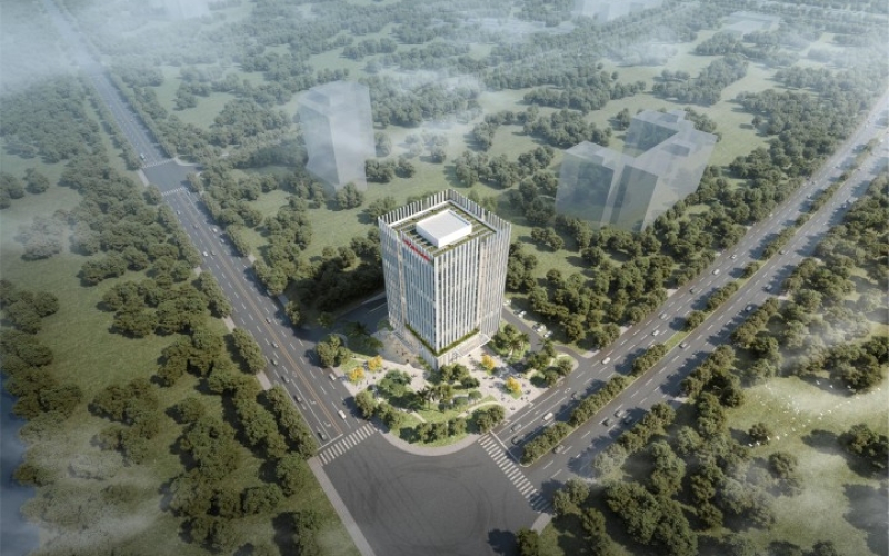 臨高金融孵化基地項(xiàng)目效果圖